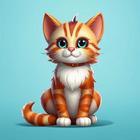 Cartoon cat