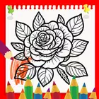 Roses Coloring Book